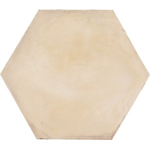 MARCA CORONA TERRA AVORIO ESAGONA 25X21.6