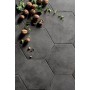 MARCA CORONA TERRA NERO ESAGONA 25X21.6