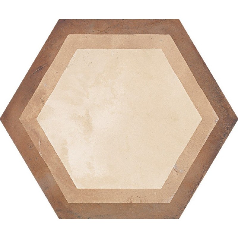 MARCA CORONA TERRA CORNICE ESAGONA VERS. C 25X21.6