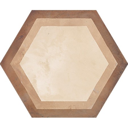 MARCA CORONA TERRA CORNICE ESAGONA VERS. C 25X21.6