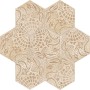 MARCA CORONA TERRA FLOREALE ESAGONA VERS. C 25X21.6