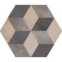 MARCA CORONA TERRA CUBO ESAGONA VERS. F 25X21.6