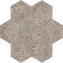 MARCA CORONA TERRA FLOREALE ESAGONA VERS. F 25X21.6