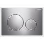GEBERIT SIGMA 20 PLACCA CROMO-SATINATA-CROMO