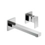 NEWFORM ERGO-Q WALL-MOUNTED MIXER GROUP LONG SPOUT BASIN FAUCET