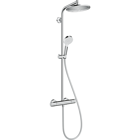 HANSGROHE CROMETTA S SHOWERPIPE 240 1JET CON TERMOSTATICO CROMO