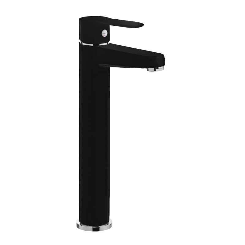 ITALMIX DIVINA NOIR MISCELATORE LAVABO ALTO C/SCARICO