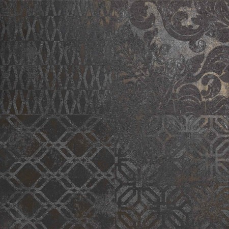 MARAZZI MYSTONE_BASALTO LAVA DECORO ROMANCE 45X45