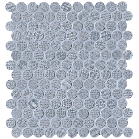 FAP CERAMICHE COLOR LINE SILVER/AVIO ROUND MOSAICO 29.5X29.5