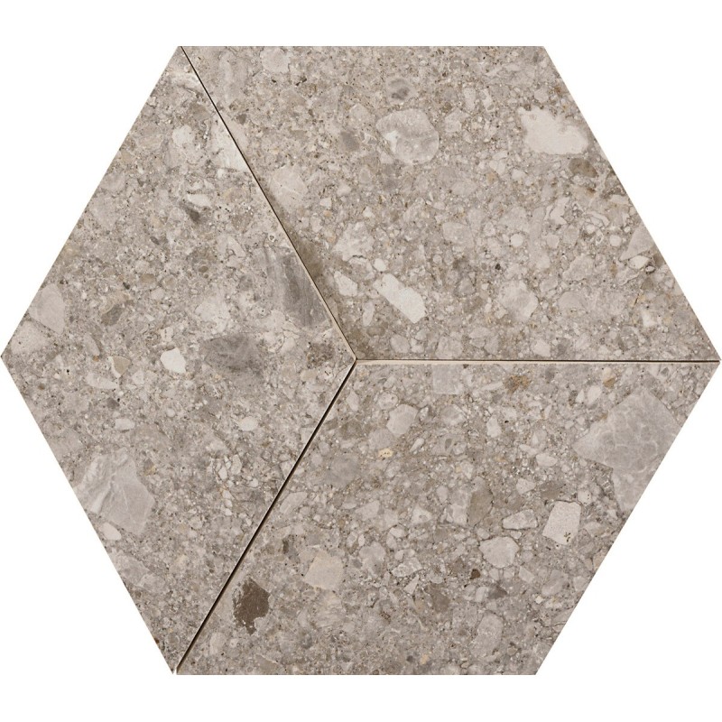 MARAZZI MYSTONE_CEPPO DI GRÈ DECORO 3D GREIGE 29X33,5