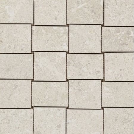 MARAZZI MYSTONE_GRIS FLEURY MOSAICO BIANCO 30X30