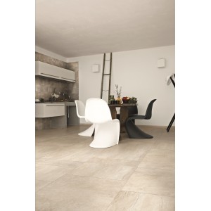 REX CERAMICHE ARDOISE IVOIRE MATT 80x80 RETTIFICATO 9mm