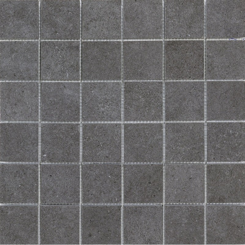 MARAZZI MYSTONE_SILVERSTONE MOSAICO NERO 30X30