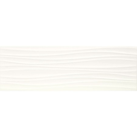 MARAZZI ABSOLUTE WHITE STRUTT. TWIST 3D SATINATO 25X76