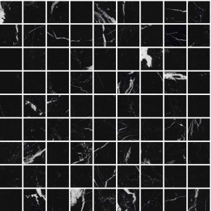 MARAZZI ALLMARBLE_FLOOR ELEGANT BLACK MOSAICO 30X30