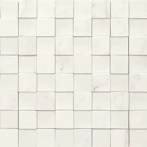 MARAZZI ALLMARBLE_FLOOR STATUARIO MOSAICO NAT/LUX 3D 30X30