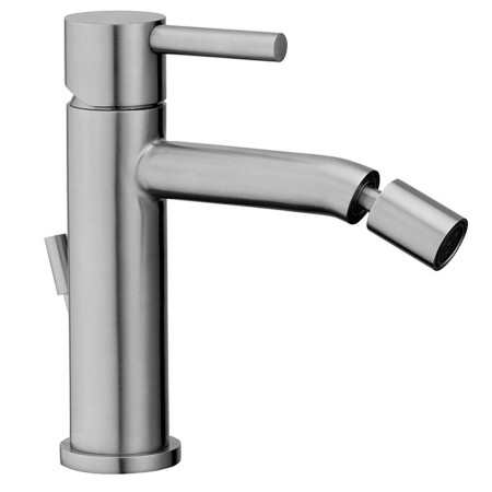 PAFFONI STEEL MISCELATORE BIDET C/SCARICO AUTOMATICO IN ACCIAIO