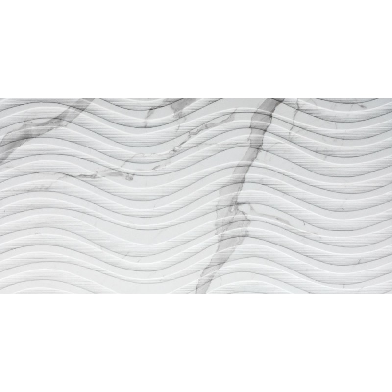 IMPRONTA ITALGRANITI MARBLE EXPERIENCE STATUARIO LUX ONDA 60X120 SP 9,5