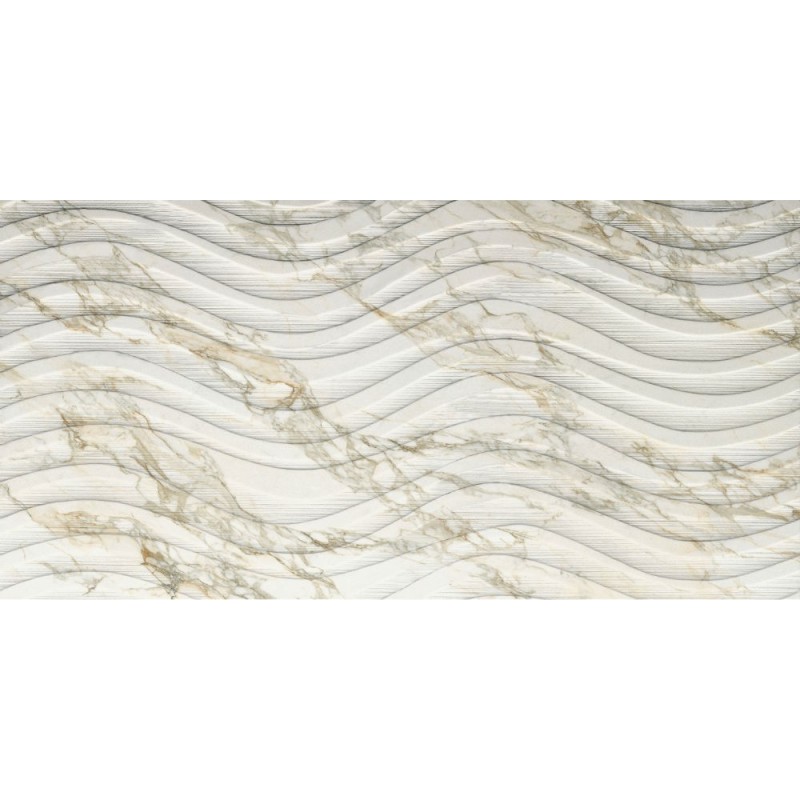 IMPRONTA ITALGRANITI MARBLE EXPERIENCE CALACATTA GOLD ONDA 60X120 SP 9,5