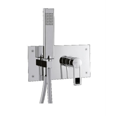 ITALMIX NIAGARA MISCELATORE DOCCIA AD INCASSO C/PLACCA A MURO