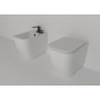 GSG BRIO VASO SENZA BRIDA A TERRA FILO PARETE BIANCO OPACO