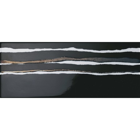 PAUL CERAMICHE LINEUP INS. BRUSH BLACK 20x50