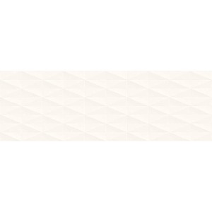 MARAZZI ECLETTICA WHITE STRUTTURA DIAMOND 3D 40X120 RETTIFICATO