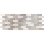 PAUL CERAMICHE LINEUP MOSAICO TAUPE 3D 20X50