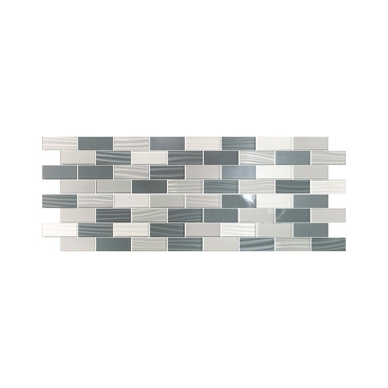 PAUL CERAMICHE MOSAICO LINEUP GREY 3D 20X50