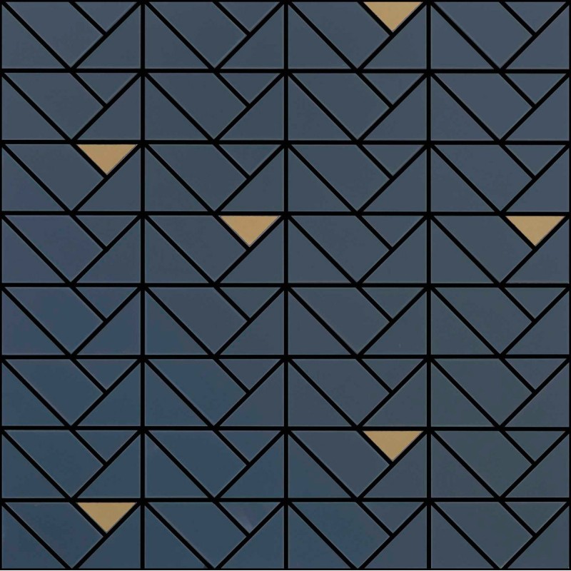 MARAZZI ECLETTICA BLUE MOSAICO BRONZE 40X40