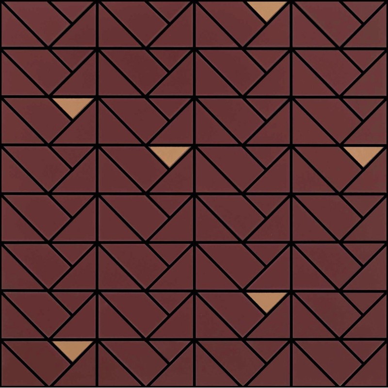 MARAZZI ECLETTICA PURPLE MOSAICO BRONZE 40X40