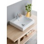 SMILE LAVABO SQUARE 48X48 BIANCO LUCIDO