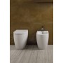 SANITARI CIELO SMILE BIDET A TERRA FILO PARETE