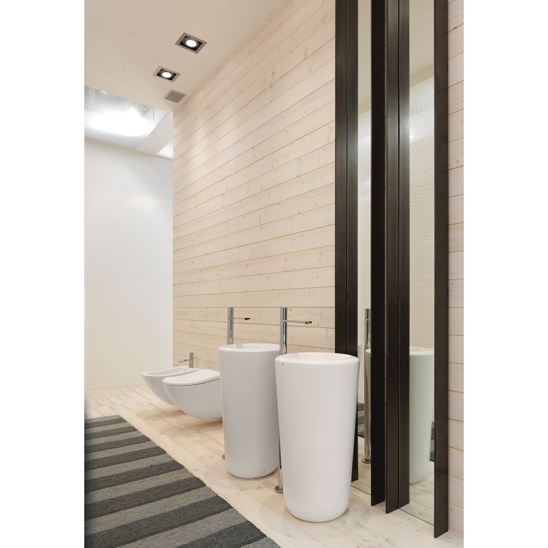 SANITARI CIELO FLUID LAVABO FREESTANDING A MURO