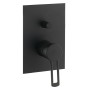 RINGO BUILT-IN SHOWER MIXER WITH 2-WAY DIVERTER MATTE BLACK