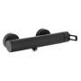 RINGO MISCELATORE ESTERNO DOCCIA S/SET DOCCIA NERO OPACO