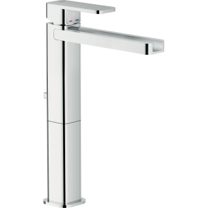 NOBILI LOOP BASIN MIXER WITH WASTE WATERFALL SPOUT HIGH VERSION