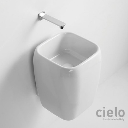 SANITARI CIELO SHUI LAVABO MEZZA COLONNA SOSPESA