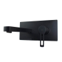 RINGO MISCELATORE INCASSO LAVABO L 15CM NERO OPACO