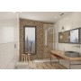 PAUL CERAMICHE PROJECT WAVES WHITE MATT 25X75