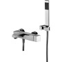 ELLE EXTERNAL BATHTUB MIXER WITH ARTICULATED SHOWER SET