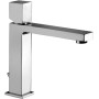 ELLE MISCELATORE LAVABO MEDIO C/SCARICO AUTOMATICO C/MANIGLIA CUBO