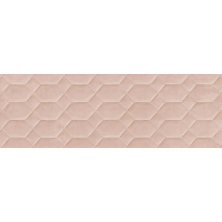 RAGNO CERAMICHE RESINA ROSA STRUTTURA BEE 3D 40X120 RETTIFICATO