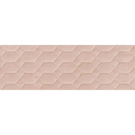 RAGNO CERAMICHE RESINA ROSA STRUTTURA BEE 3D 40X120 RETTIFICATO