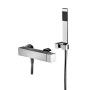 ELLE EXTERNAL SHOWER MIXER WITH SHOWER SET