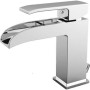 LEVEL MISCELATORE LAVABO CASCATA C/SCARICO AUTOMATICO