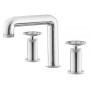 IB RUBINETTERIE BOLD ROUND MISCELATORE LAVABO BASSO TRE FORI C/SCARICO CLIK CLAK