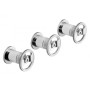 IB RUBINETTERIE BOLD ROUND MISCELATORE DOCCIA CON DEVIATORE A DUE USCITE