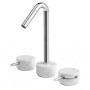 IB RUBINETTERIE MARMO THREE-HOLE HIGH SPOUT BASIN MIXER