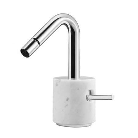 IB RUBINETTERIE MARMO BIDET MIXER TAP COMPLETE WITH CLICK-CLACK DRAIN